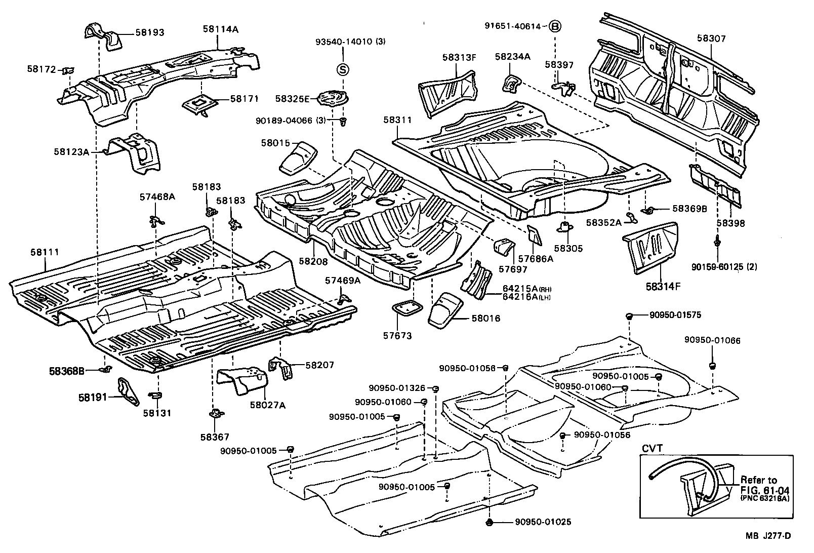 Floor Pan & Lower Back Panel