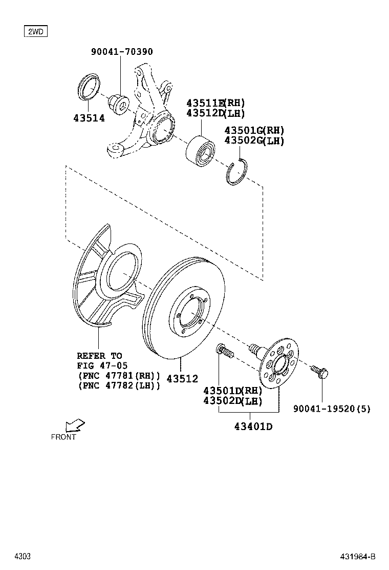 Front Axle Hub