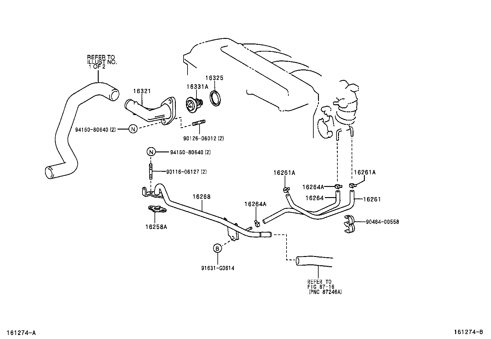 Radiator Water Outlet