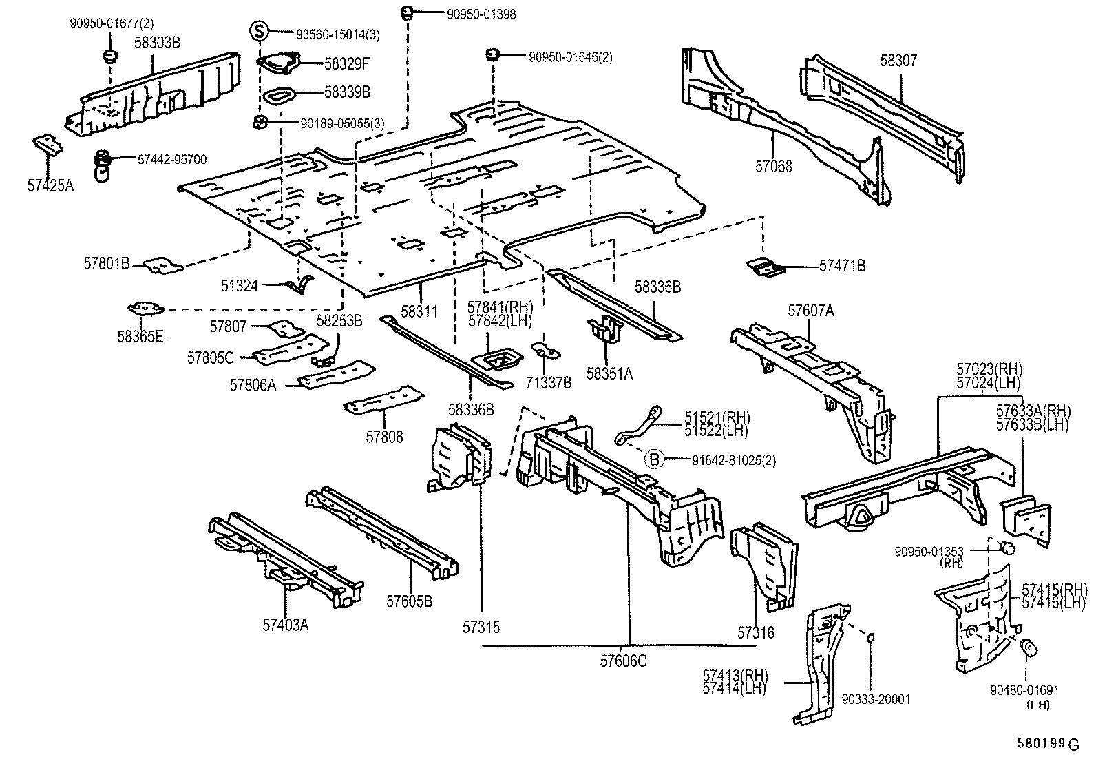 Rear Floor Panel