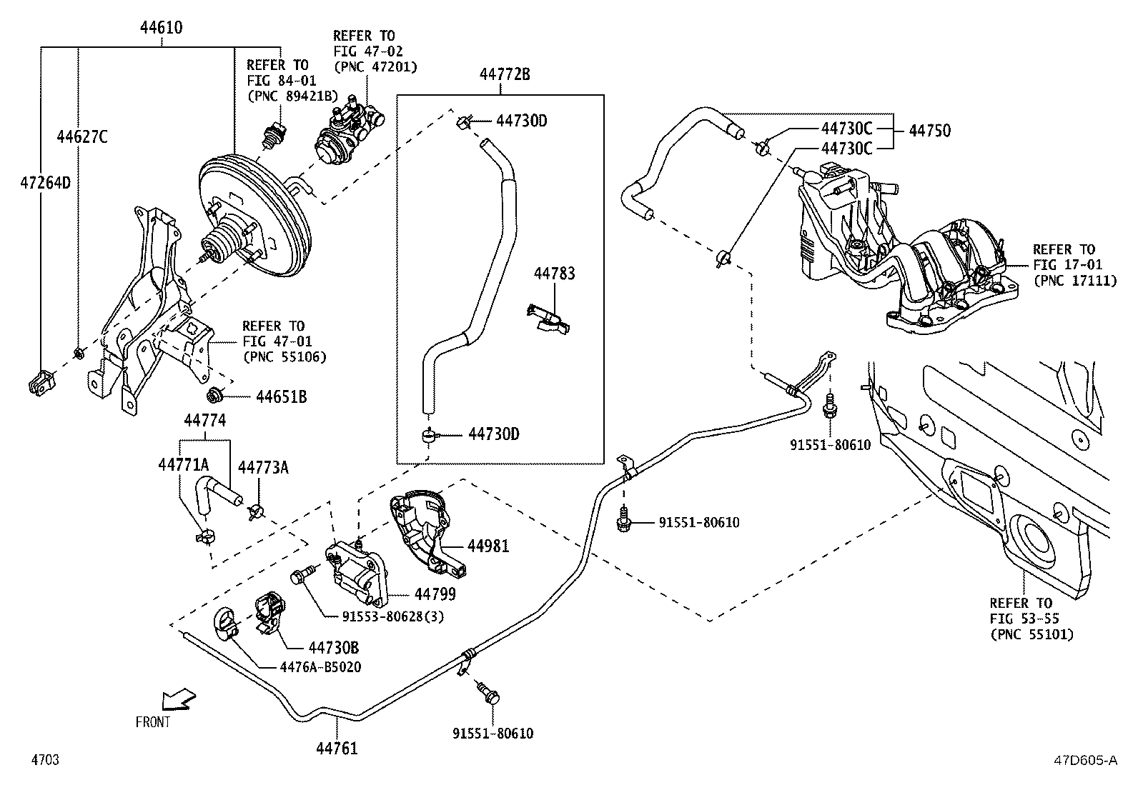 Brake Booster & Vacuum Tube