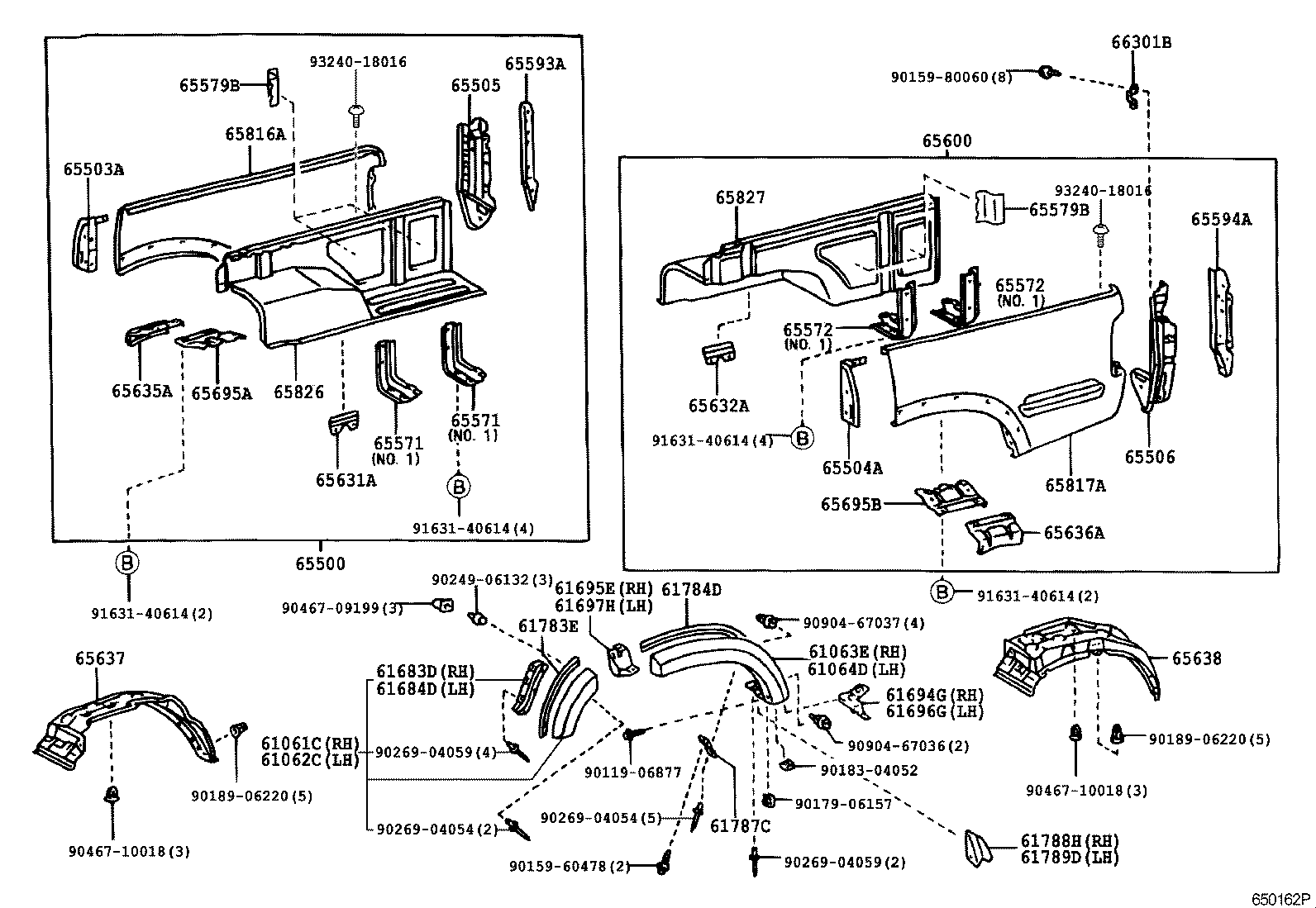 Rear Body Side Panel