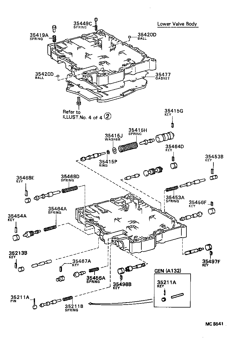 Valve Body Oil Strainer