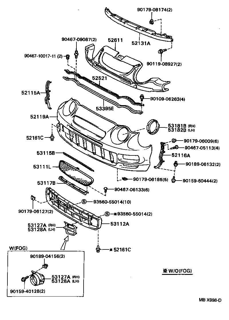 Front Bumper Bumper Stay