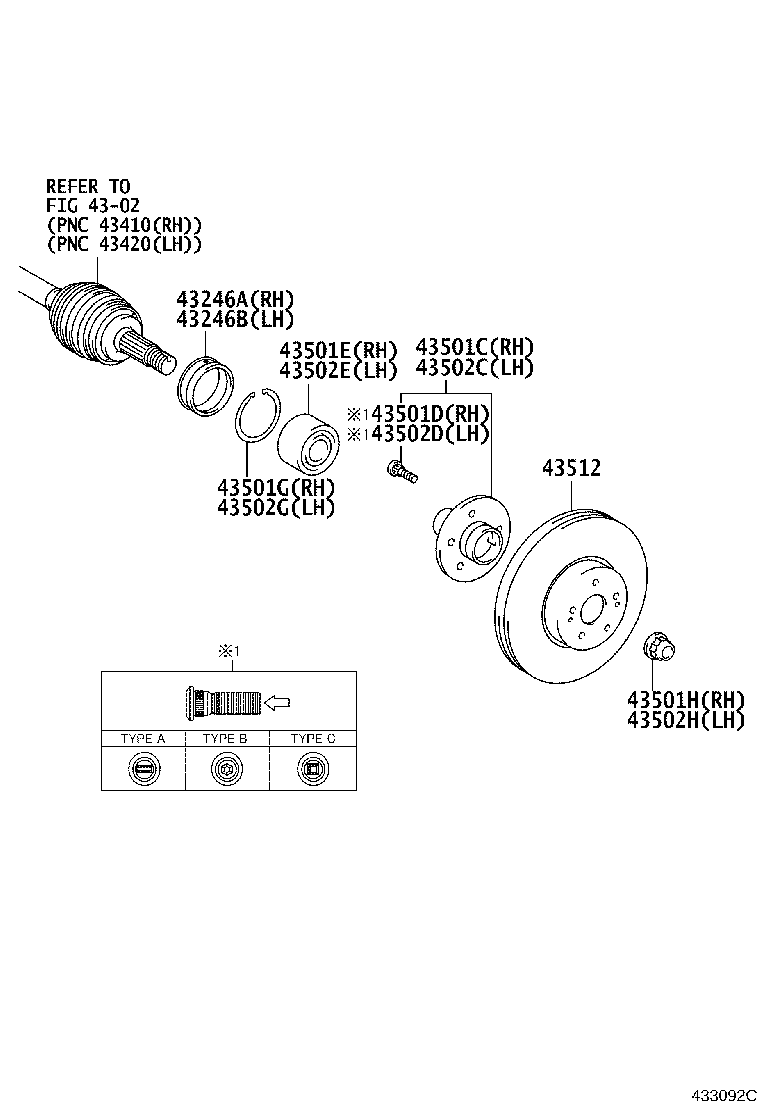 Front Axle Hub