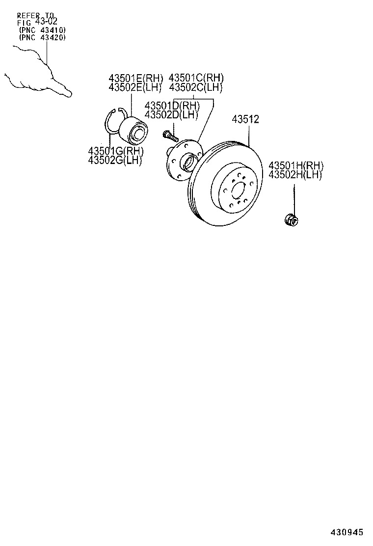 Front Axle Hub