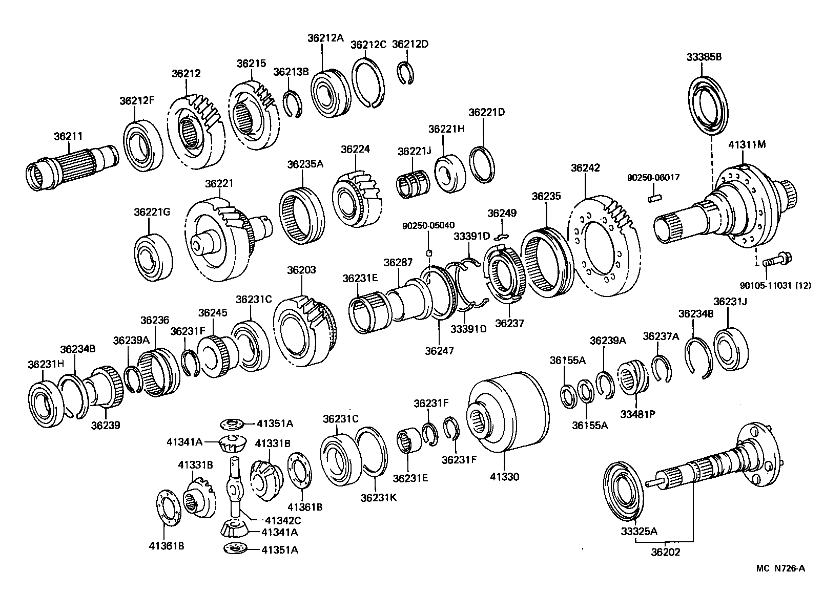 Transfer Gear