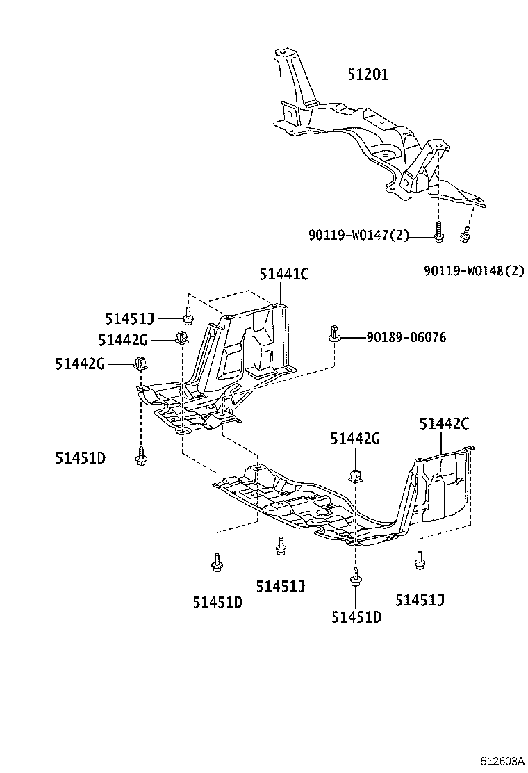 Suspension Crossmember & Under Cover