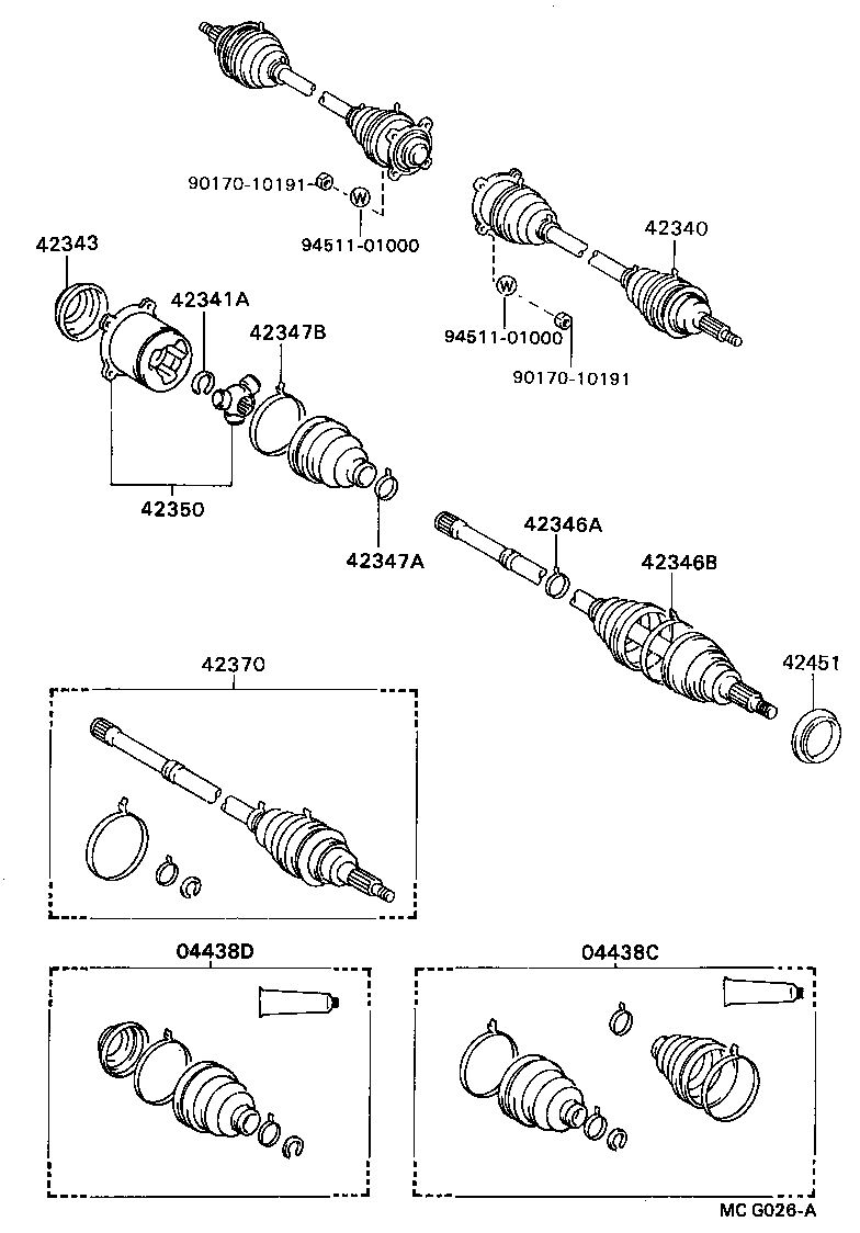 Rear Axle Shaft Hub