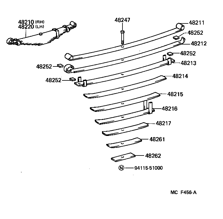 Rear Spring & Shock Absorber