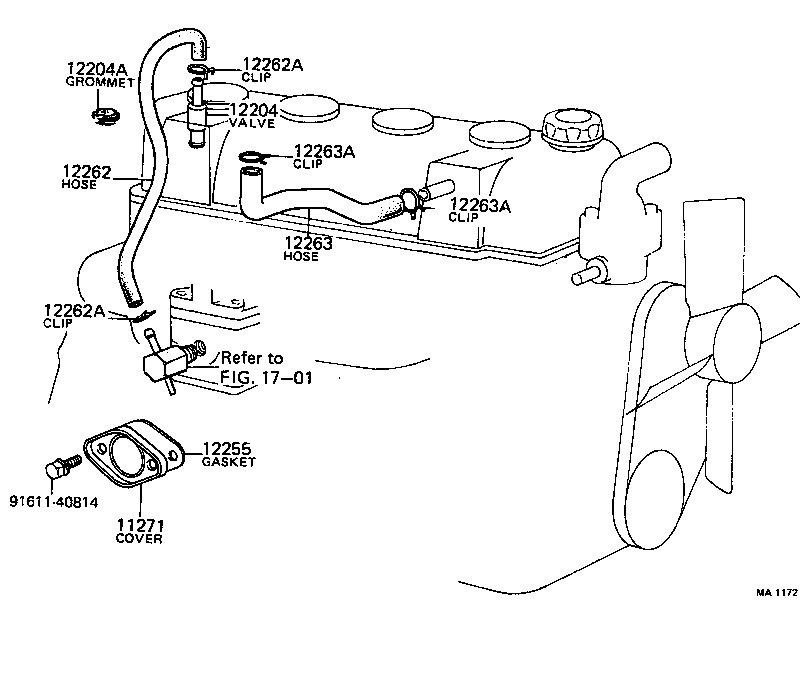 Manguera de ventilación