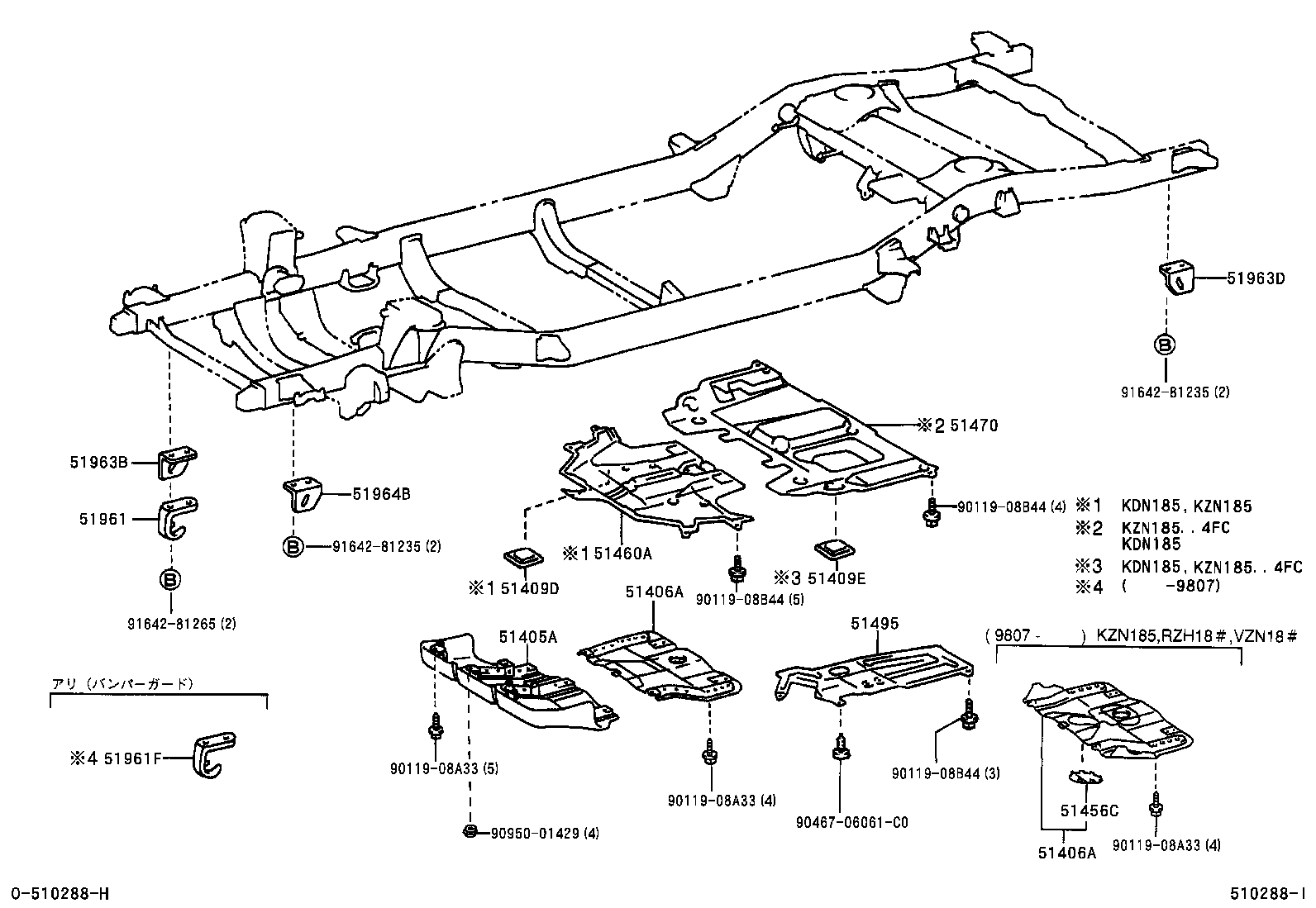 Suspension Crossmember & Under Cover