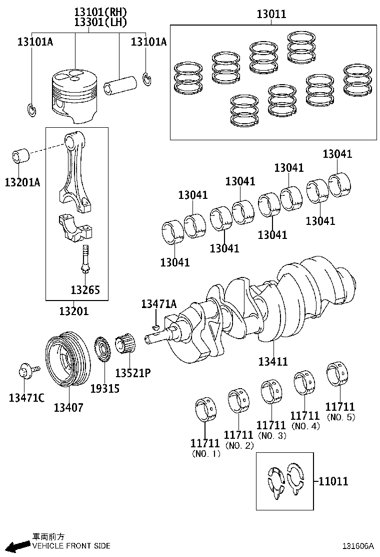 Cigüeñal y pistón