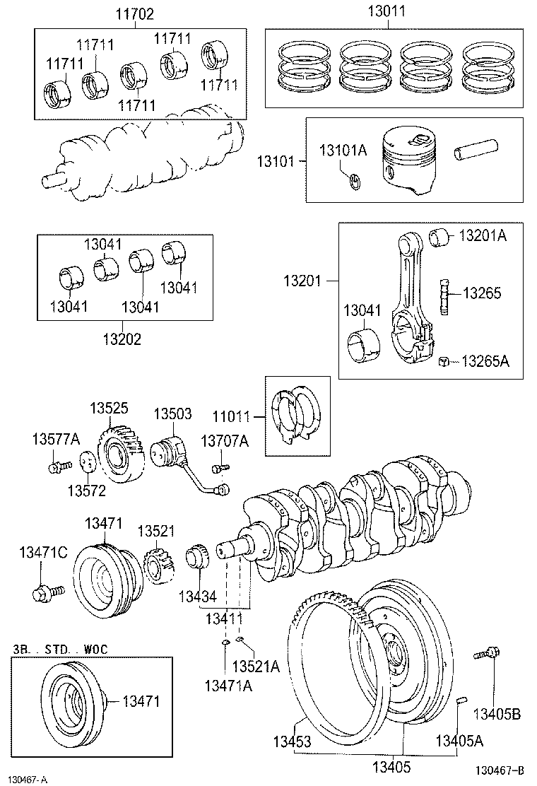 Crankshaft & Piston