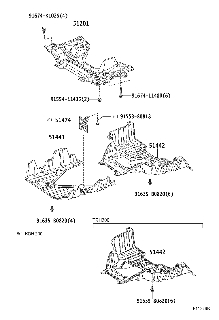 Suspension Crossmember & Under Cover