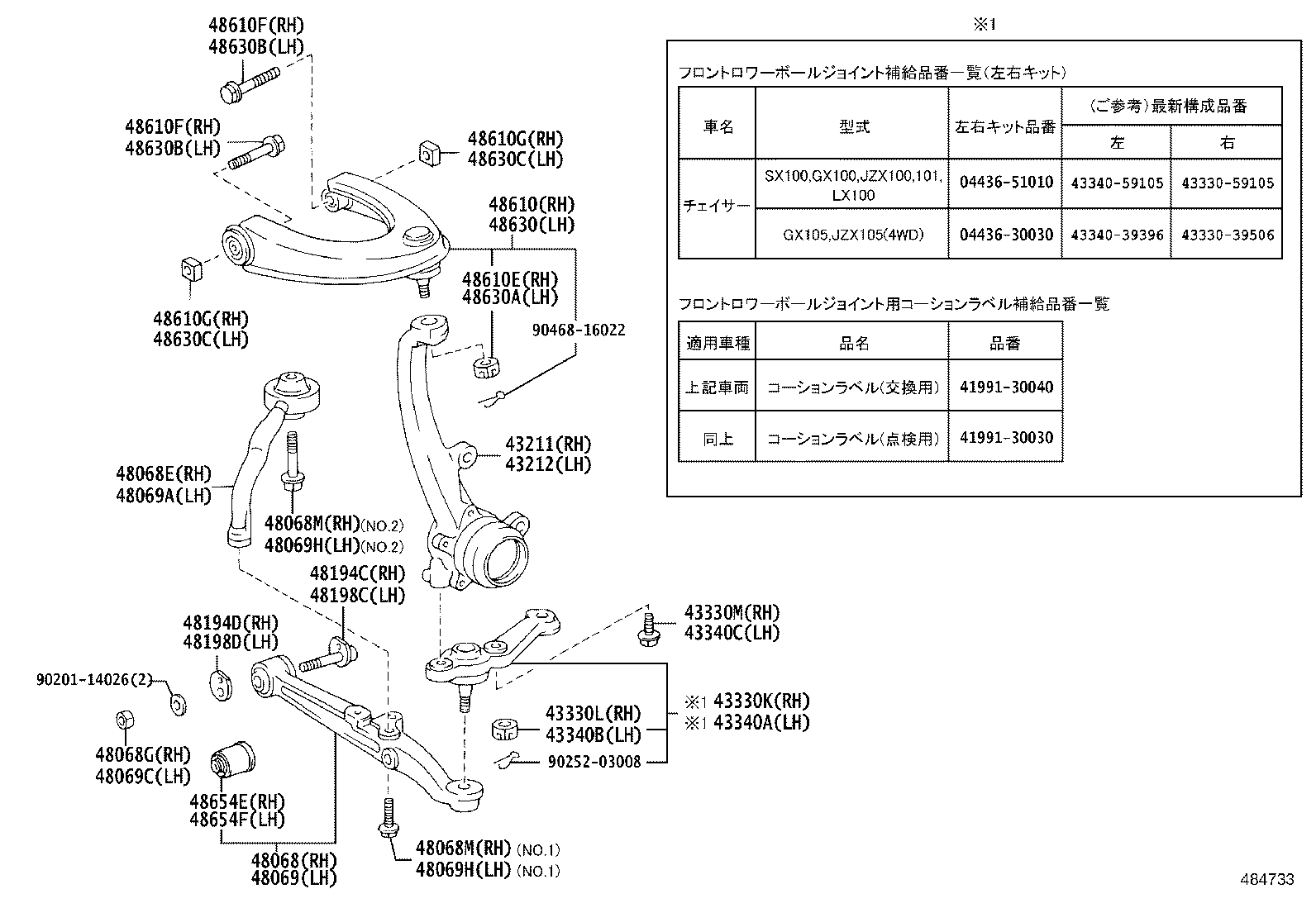 Front Axle Arm Steering Knuckle
