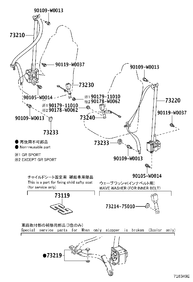 Cinturón de seguridad, asiento de seguridad para niños
