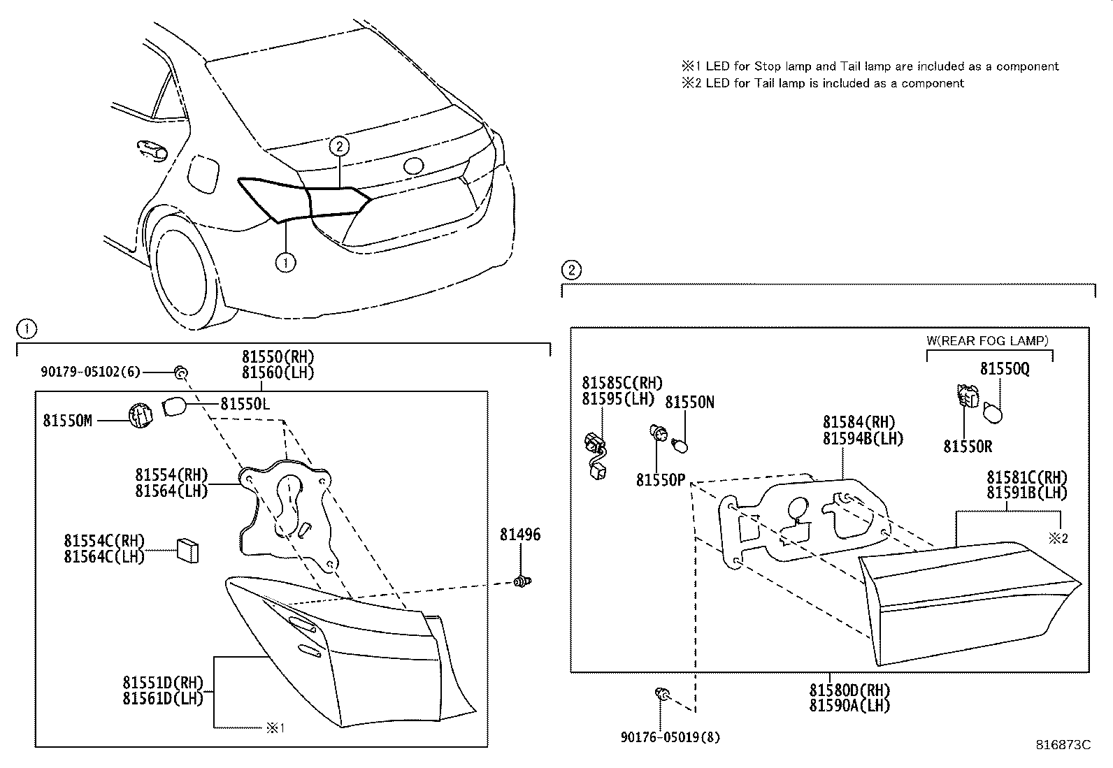 Rear Combination Lamp