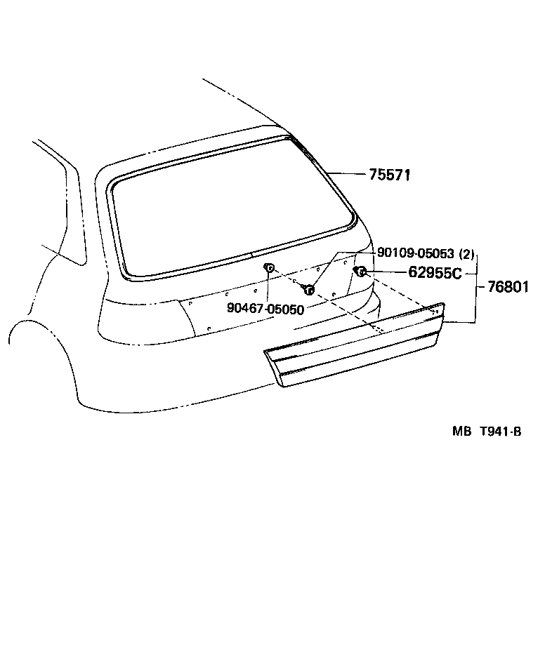 Rear Moulding