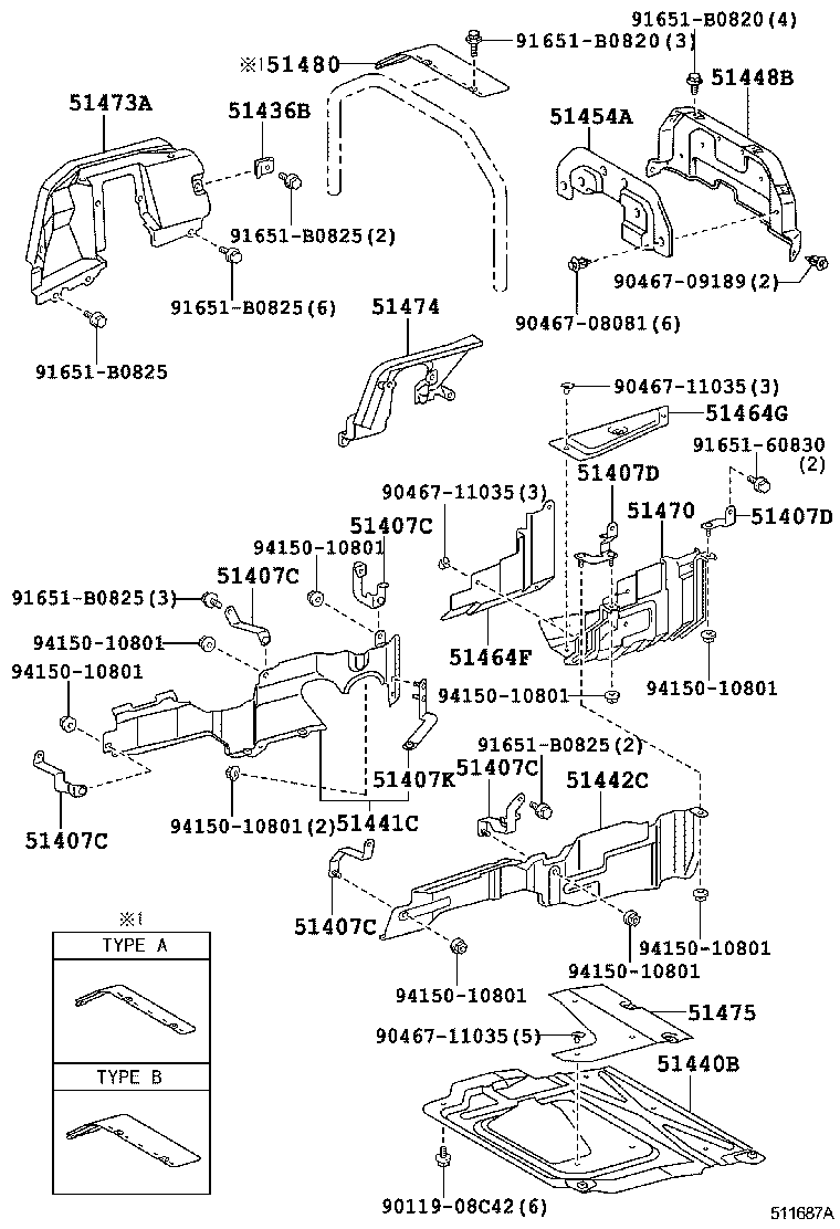 Suspension Crossmember & Under Cover