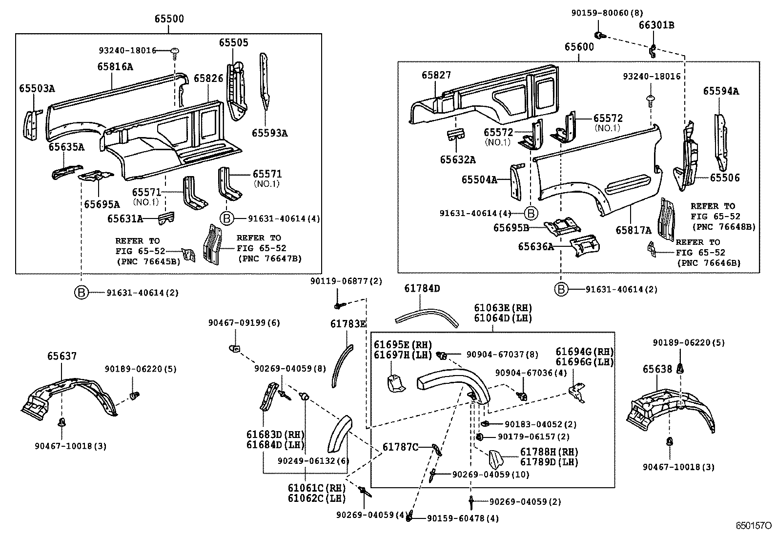 Rear Body Side Panel