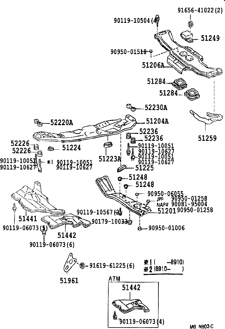 Suspension Crossmember & Under Cover