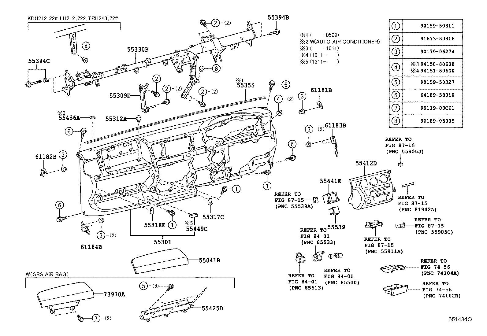 Instrument Panel Glove Compartment