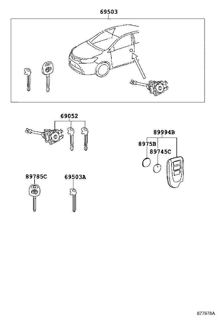 Lock Cylinder Set