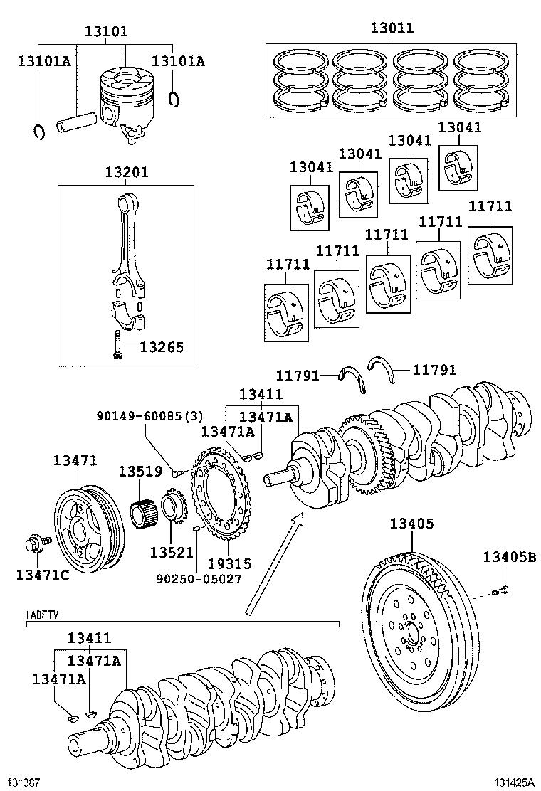 Crankshaft & Piston