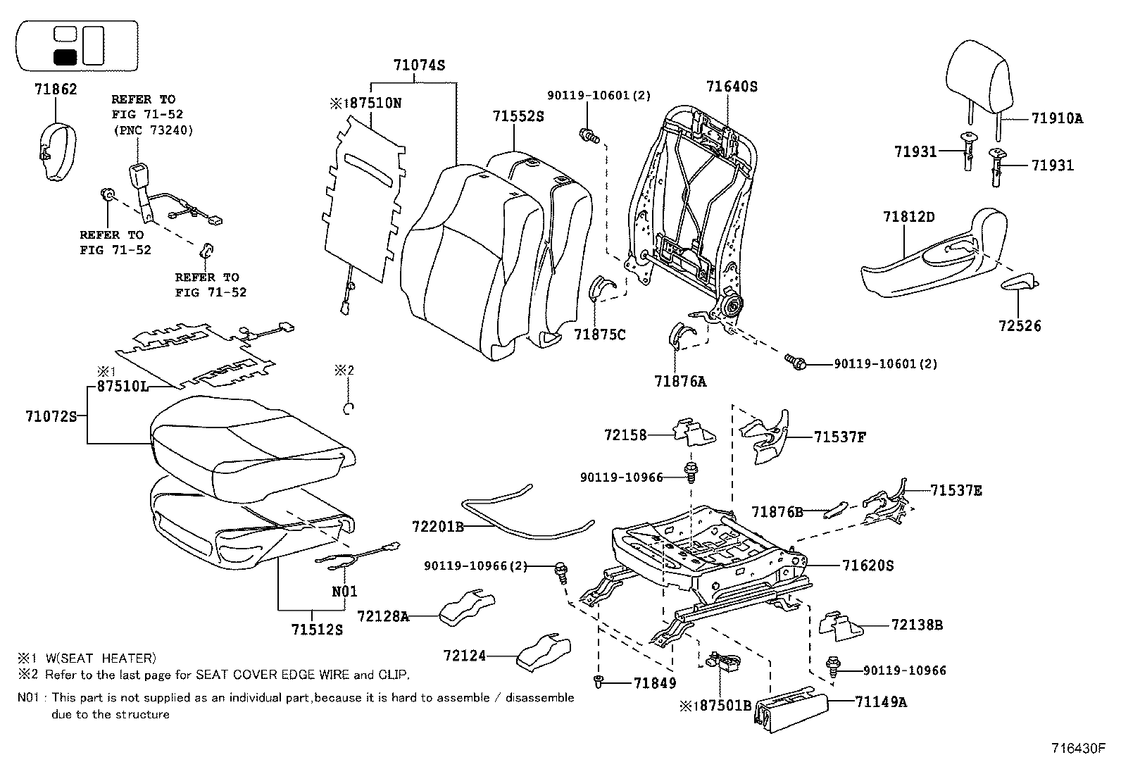 Seat & Seat Track