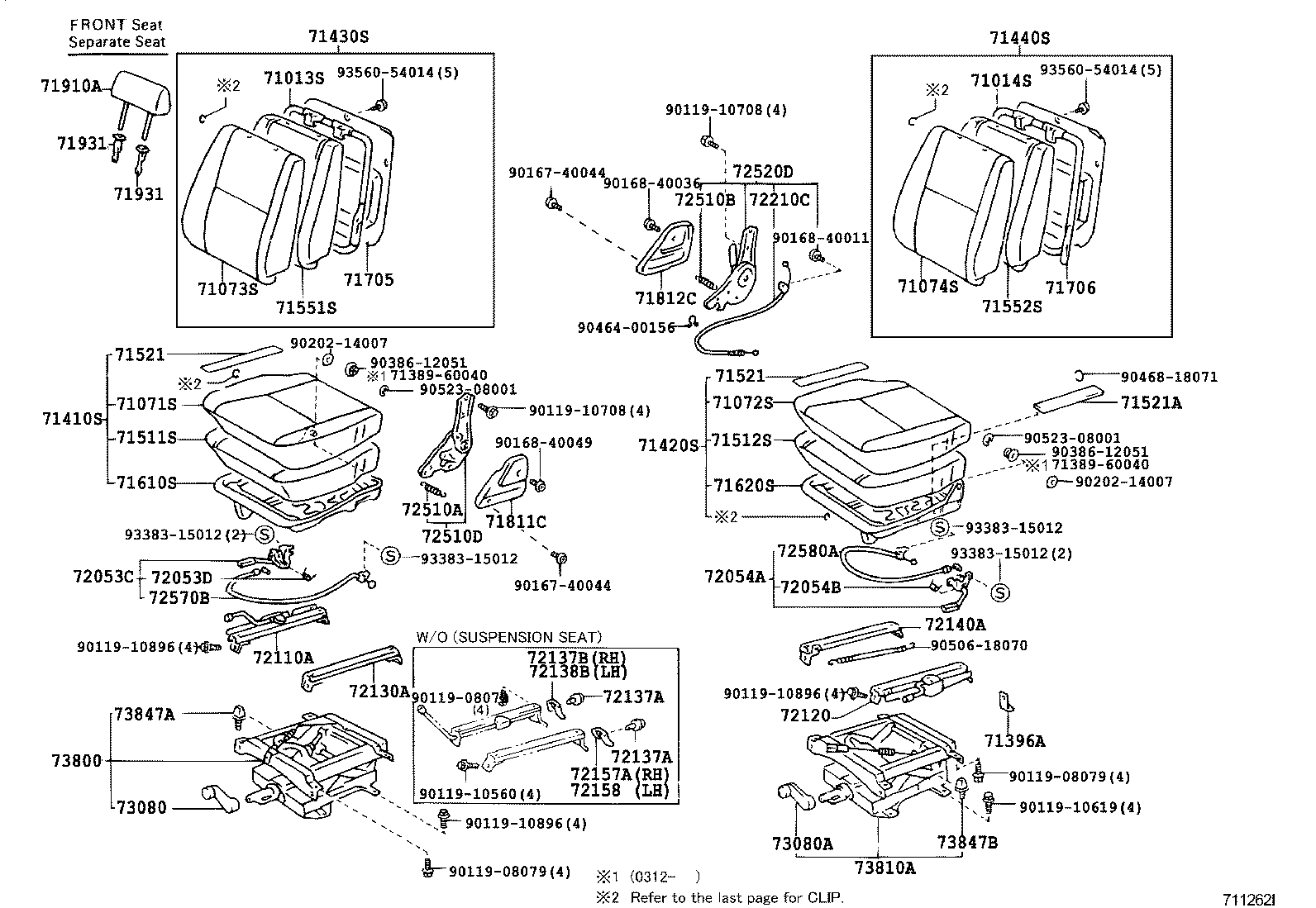 Seat & Seat Track