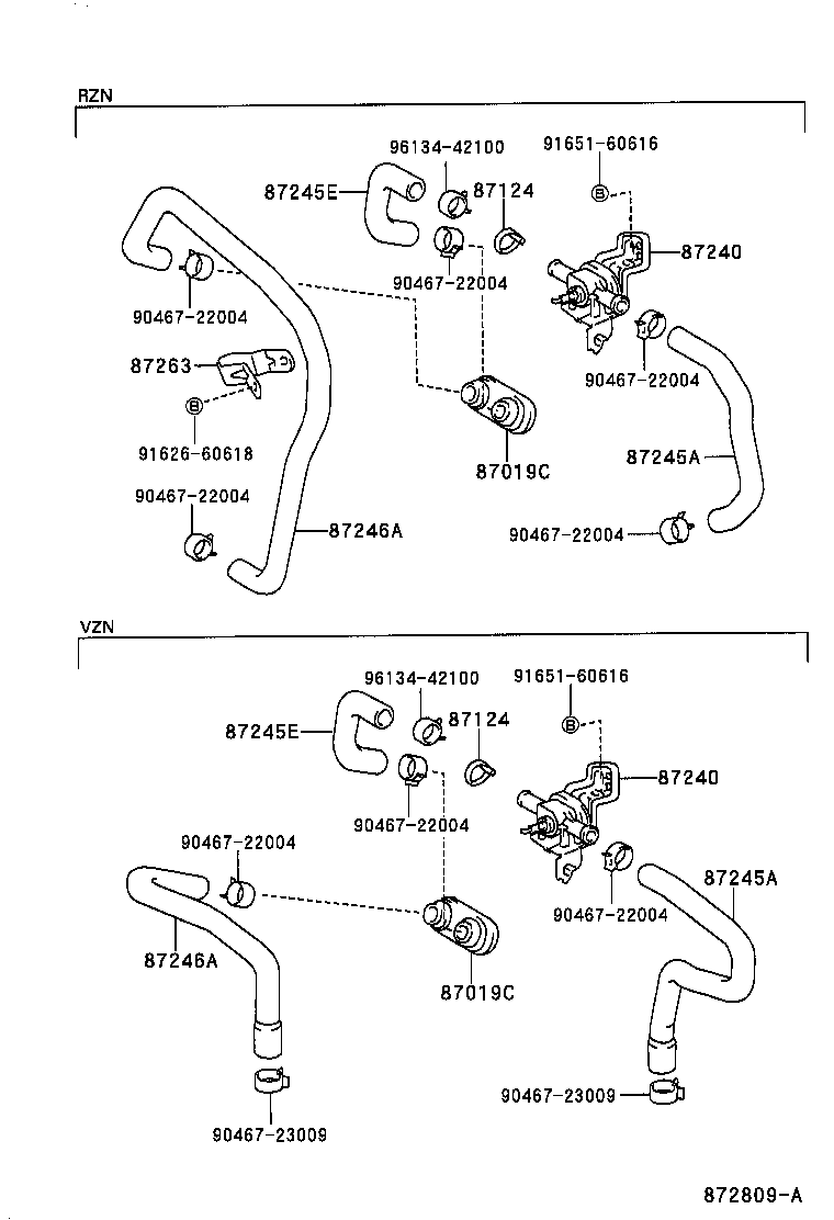 Tuberías de agua para calefacción y aire acondicionado