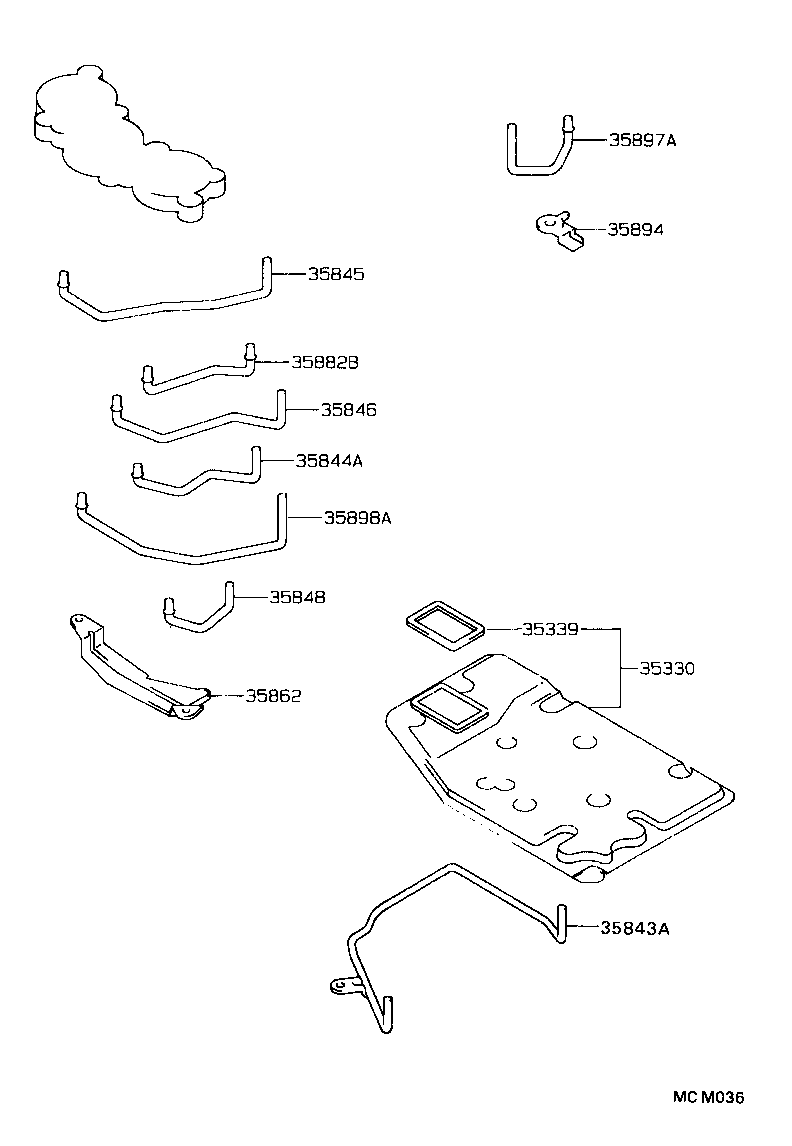 Valve Body Oil Strainer