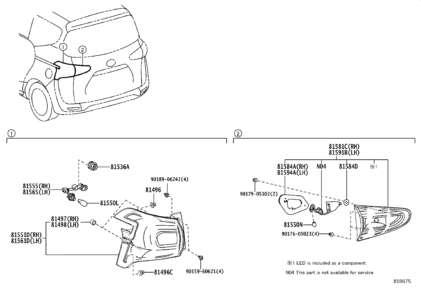 Rear Combination Lamp