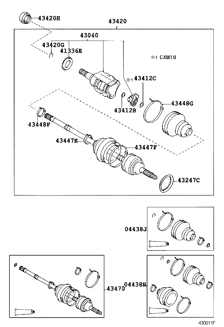 Front Drive Shaft
