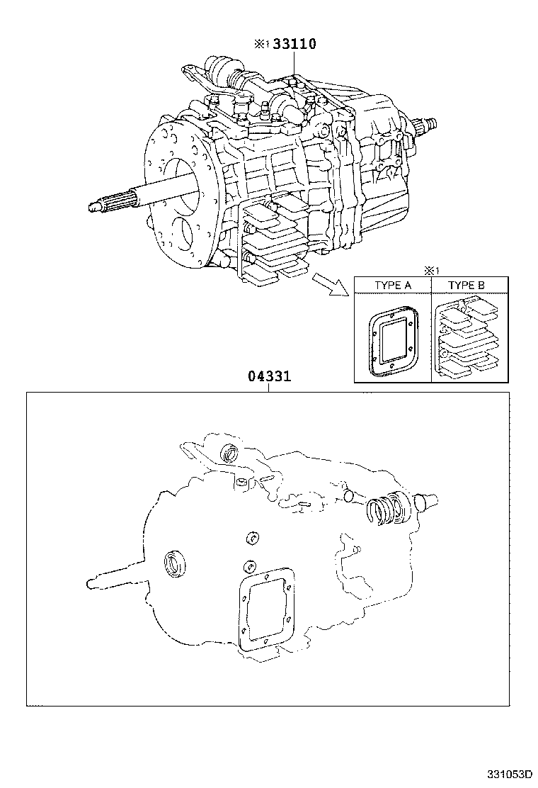 Transaxle Or Transmission Assy & Gasket Kit