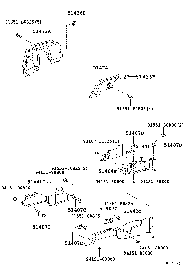 Suspension Crossmember & Under Cover