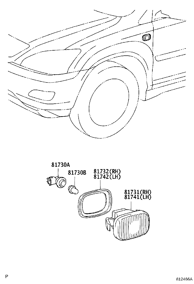 Turn Signal Lamp & Outer Mirror Lamp