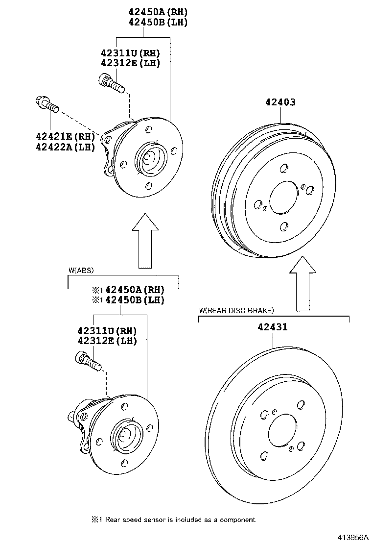 Rear Axle Shaft Hub
