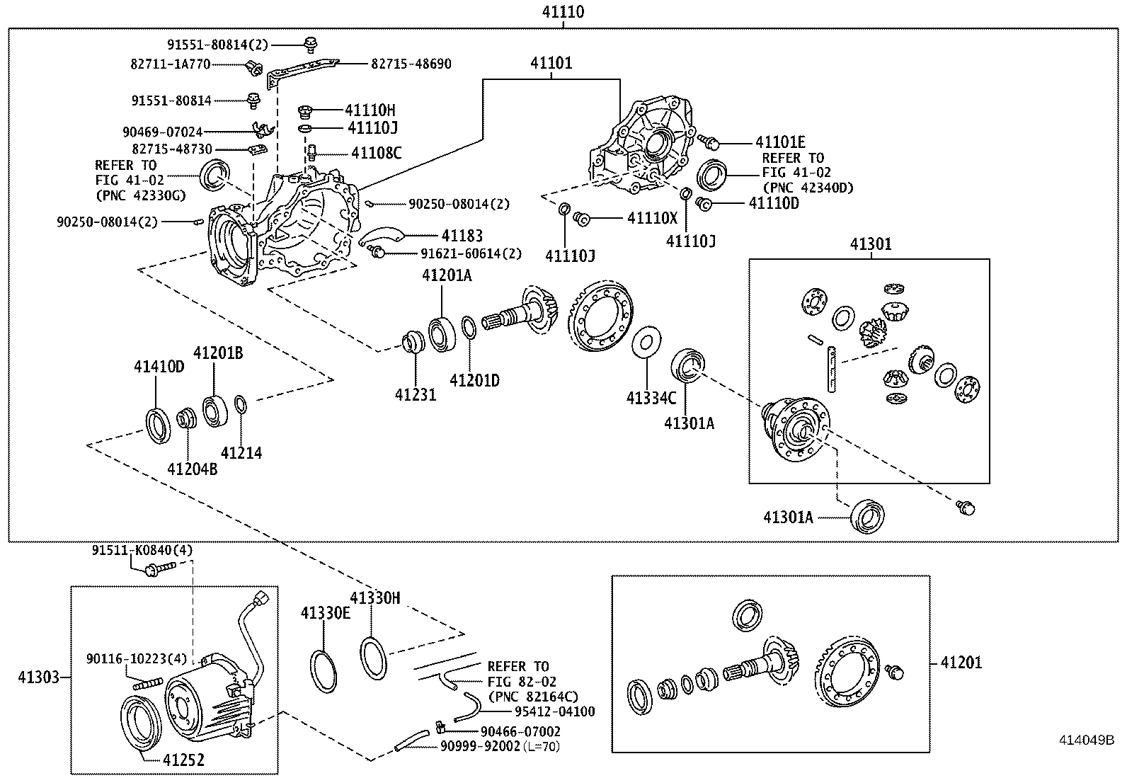 Rear Axle Housing Differential