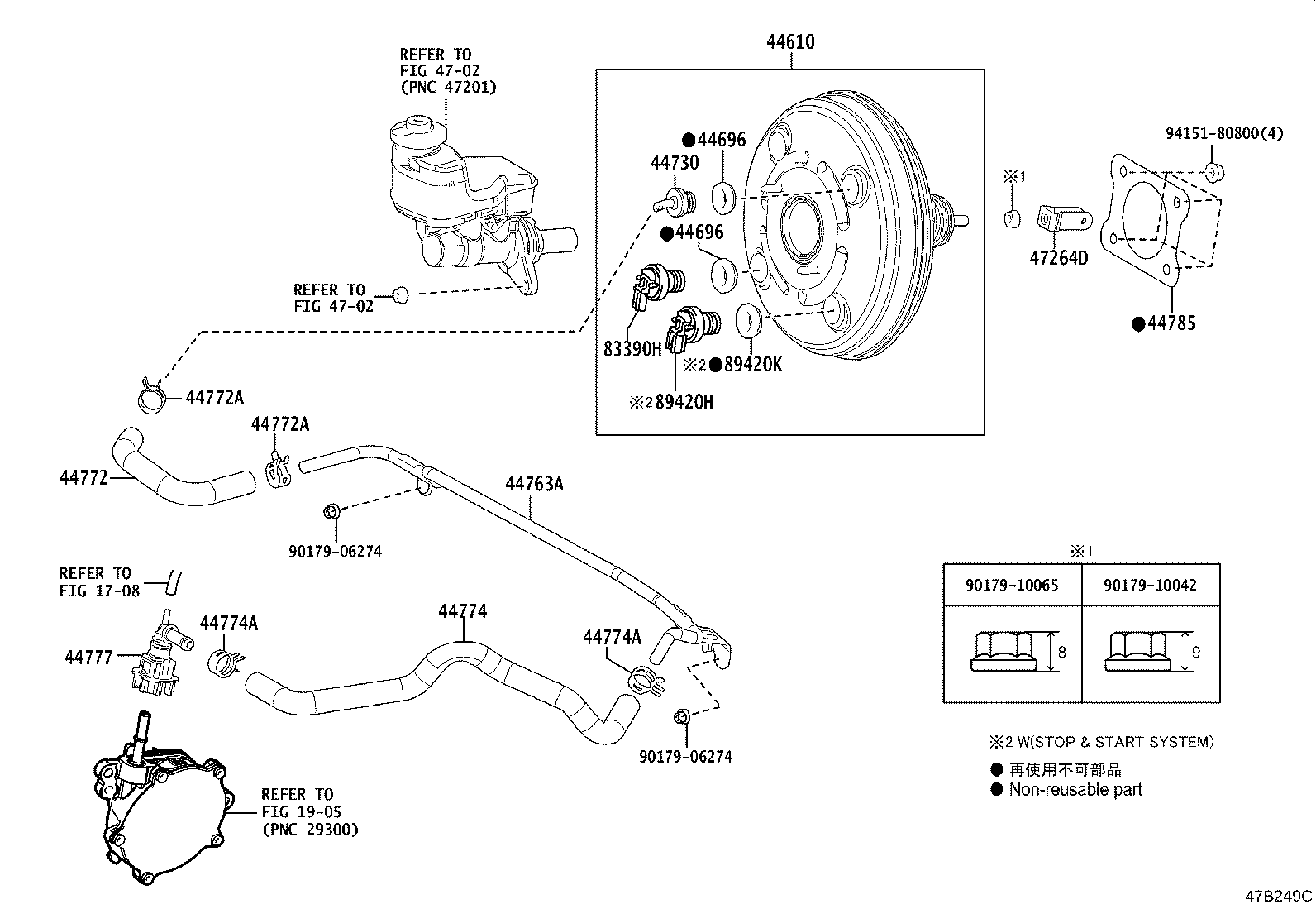 Brake Booster & Vacuum Tube
