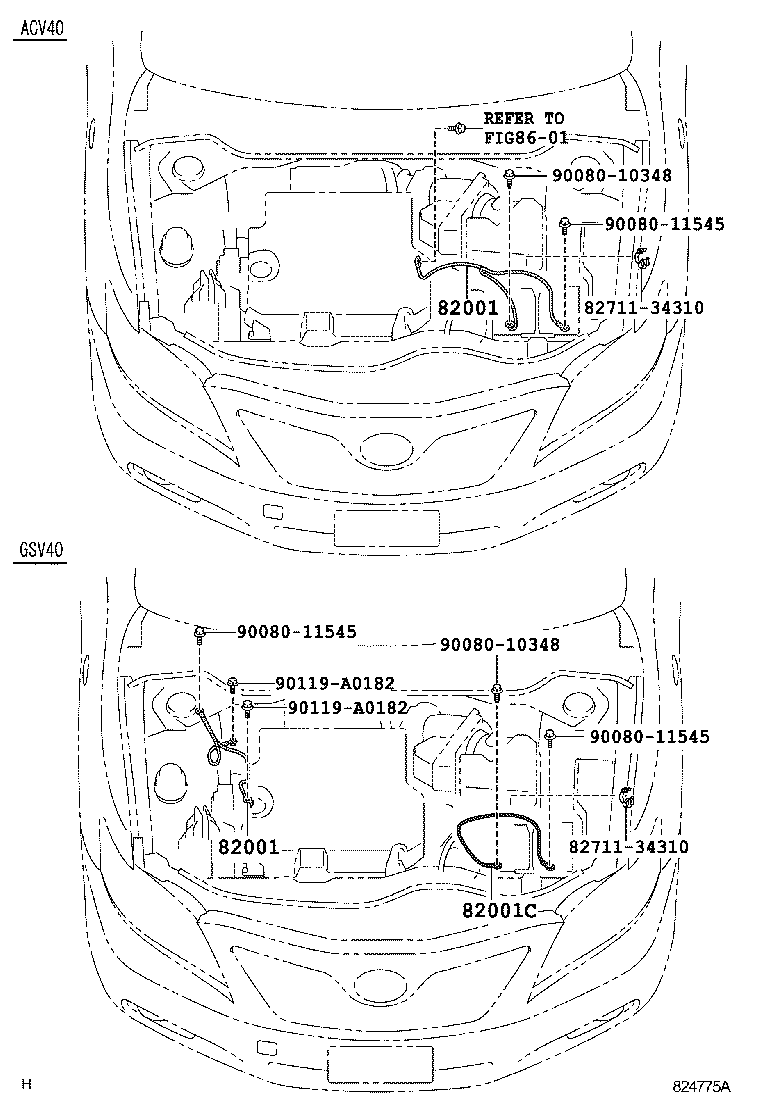 Cableado y abrazadera