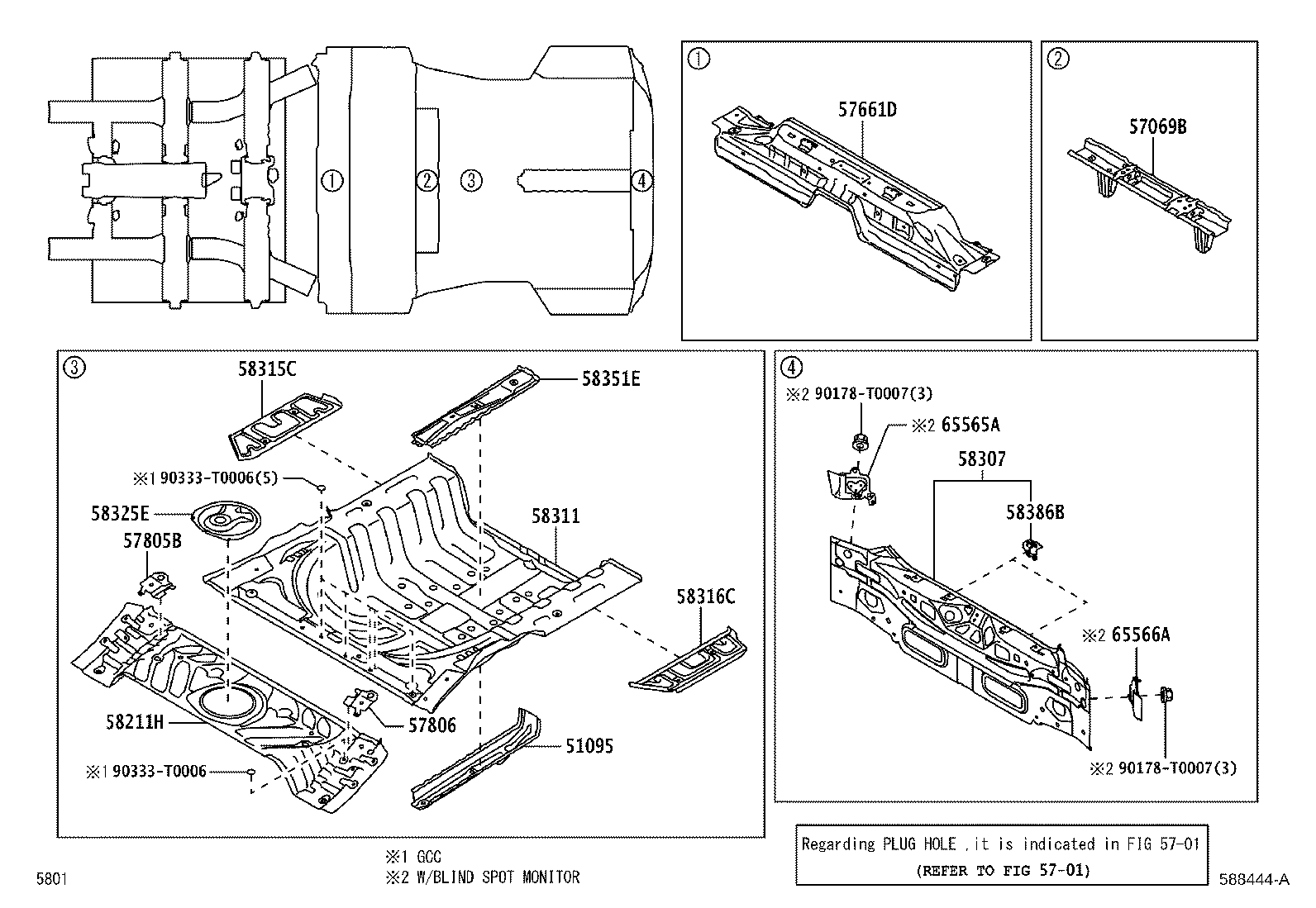 Floor Pan & Lower Back Panel