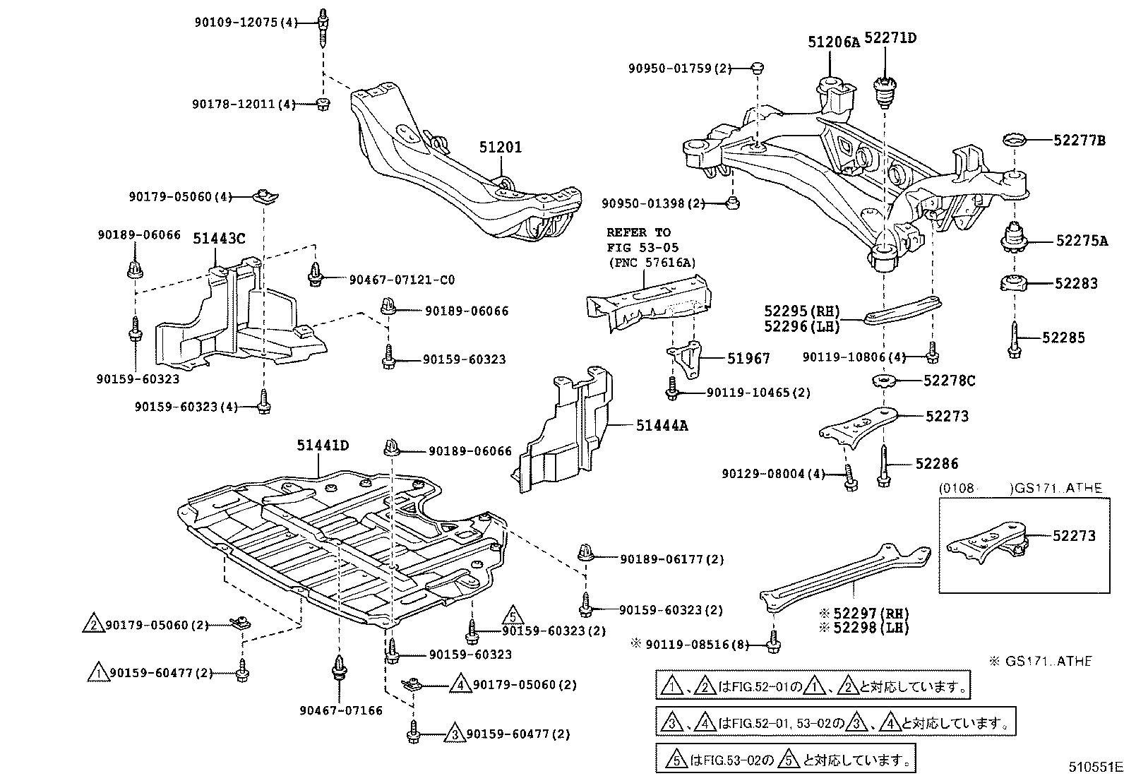 Suspension Crossmember & Under Cover