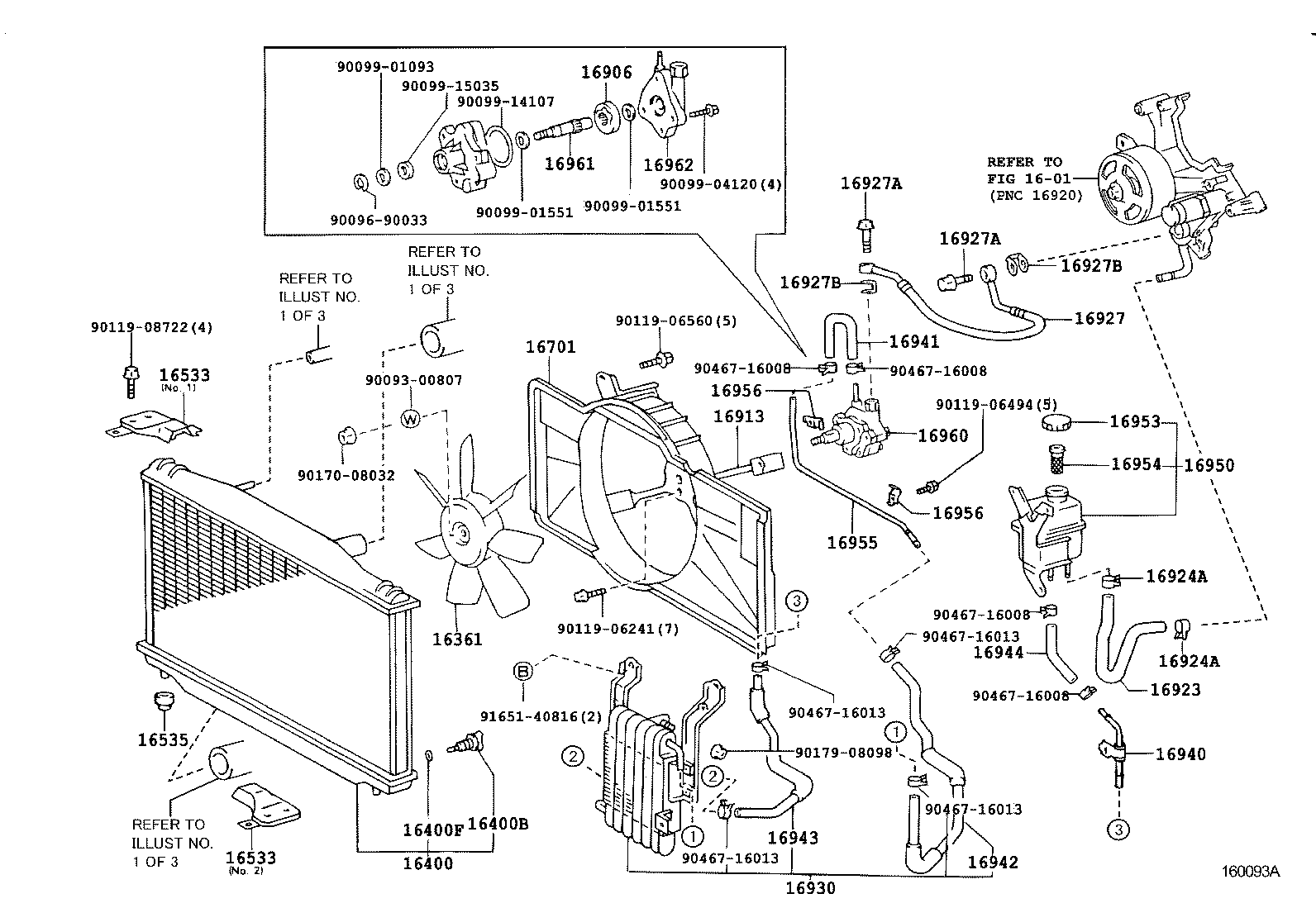 Radiator Water Outlet
