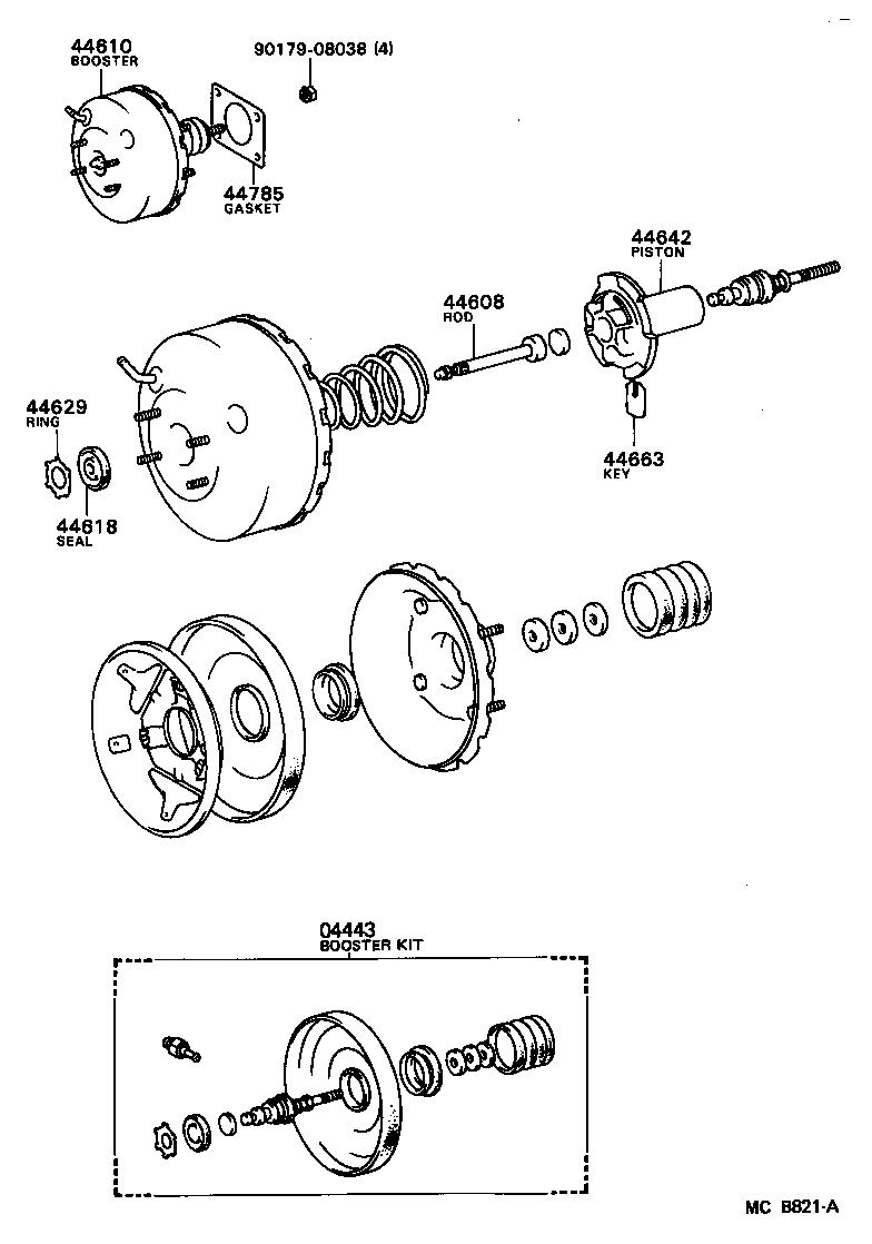 Brake Booster & Vacuum Tube