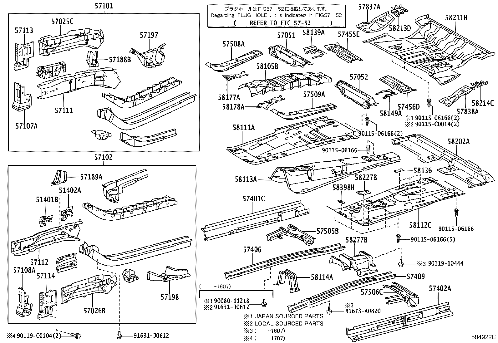 Front Floor Panel