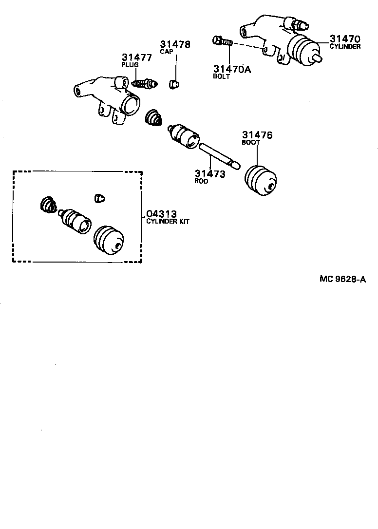 Clutch Release Cylinder