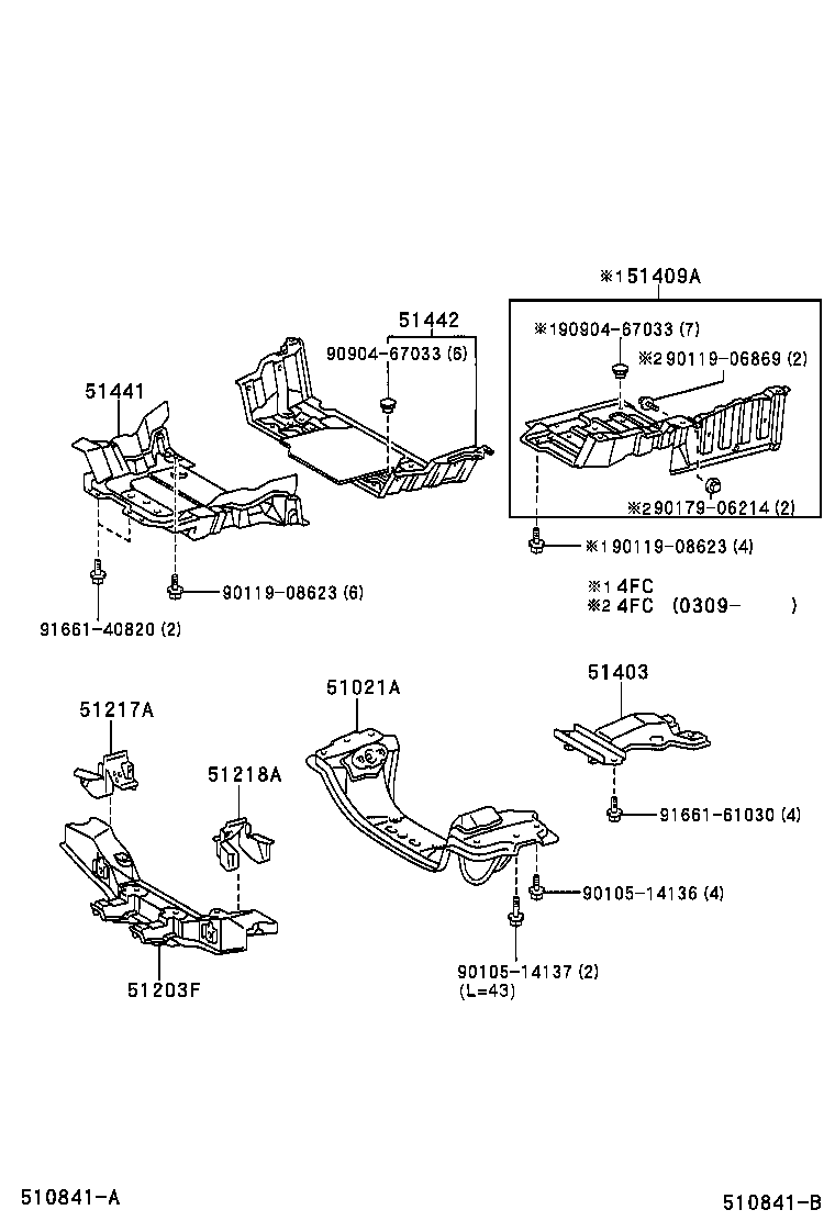 Suspension Crossmember & Under Cover