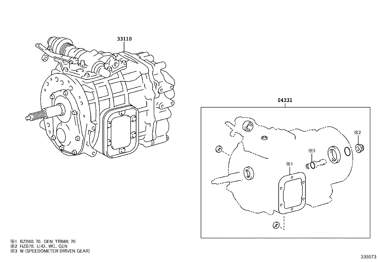 Transaxle Or Transmission Assy & Gasket Kit
